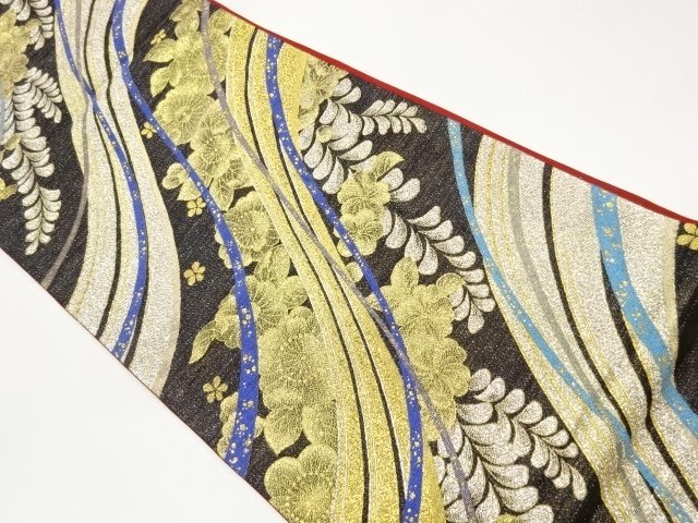 Japanese Kimono / Fukuro Obi Silk